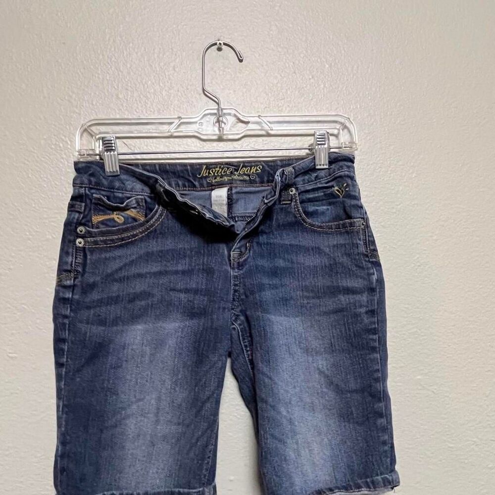 Justice Women's Blue and Navy Shorts